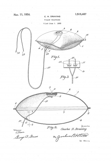 Pillow Culture Curates: U.S. Pillow Patents 1897 – 2010